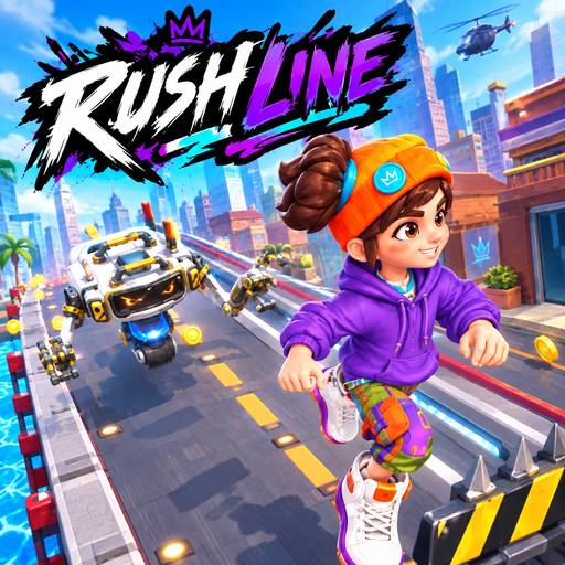 Put your reflexes to the test in Rush Line right now!