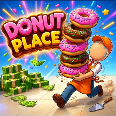 Enjoy sweet donuts right now at Donut Place!